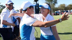 Europe retain Solheim Cup with second win on US soil