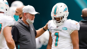 Dolphins OC Gailey resigns after Tua&#039;s tough end to 2020