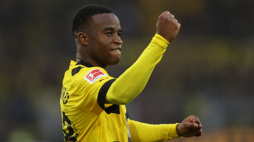 Dortmund&#039;s teenage star Moukoko hits long-range double to set Bundesliga goals record