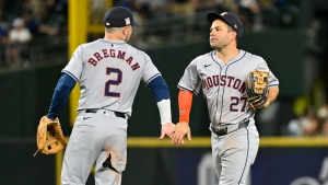 MLB: Astros shut out Mariners to tie for AL West lead