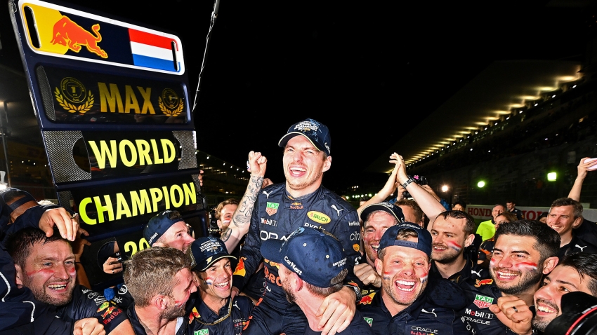 Verstappen vows to enjoy it while it lasts as Red Bull driver clinches F1 title again