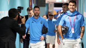 Milestone match for Messi but Di Maria only makes Argentina bench