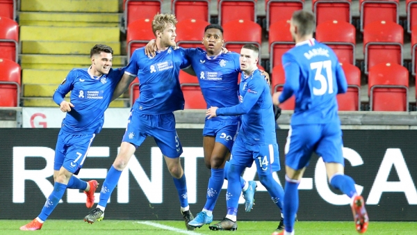 Filip Helander's away goal heartens Rangers after slow start at Slavia  Prague, Europa League