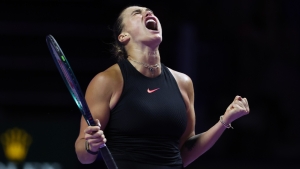 WTA Finals: Sabalenka digs deep to reach semi-finals