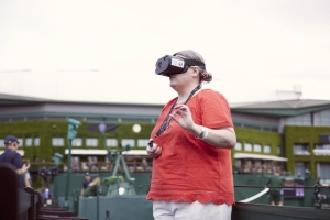 Wimbledon hosts trial for tech that helps visually-impaired fans watch tennis