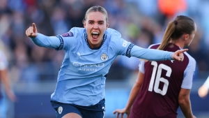 Manchester City 2-1 Aston Villa: Hemp and Roord take hosts back to WSL summit