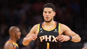 Suns star Booker out for at least four weeks with groin strain