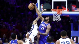 Embiid channelled his inner Bill Russell in &#039;monster&#039; defensive performance