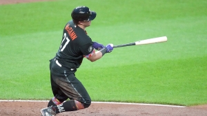 Baltimore Orioles catcher James McCann drives in five runs against former team in 10-3 win over New York Mets