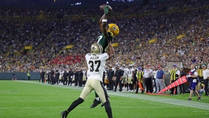 Rookie receivers Olave, Doubs make impressions in Packers&#039; win over the Saints