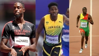 Richards, James and Powell advance to 400m semis in Paris