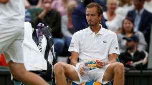 Wimbledon: Medvedev misses out on Federer meeting after another five-set failure