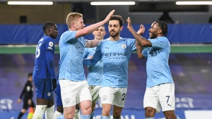 Chelsea 1-3 Manchester City: De Bruyne stars as Guardiola&#039;s side cruise to victory