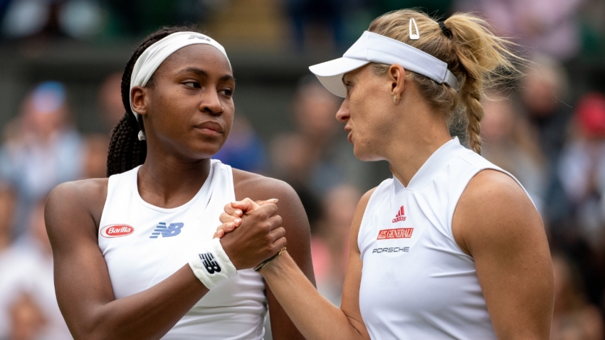 Wimbledon: Coco crushed by Kerber but earns words of encouragement from former champ