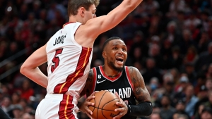 Lillard not &#039;overly concerned&#039; after exiting Blazers loss with calf strain