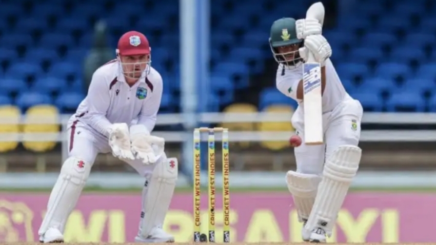 Windies bowlers produce late fight back after Bavuma, de Zorzi half-centuries put South Africa on top