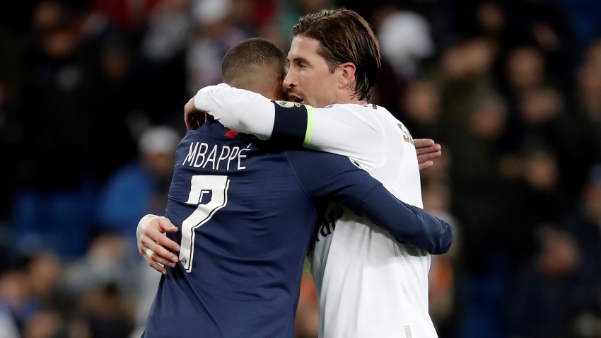 Ramos: The greats go through Real Madrid, but I want Mbappe at PSG for now