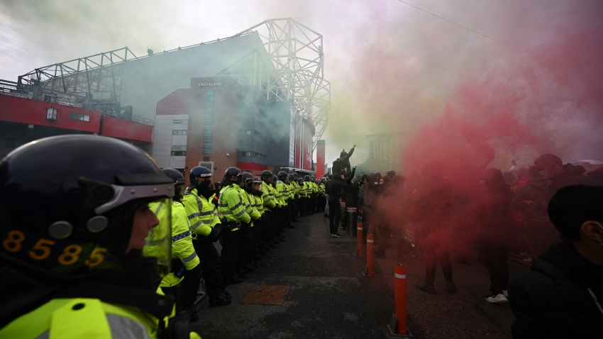 Manchester United v Liverpool on schedule despite fresh fans protests