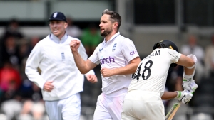 Carse and Woakes bowl England to the brink of first Test victory