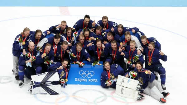 Winter Olympics: Finland end long wait for ice hockey gold