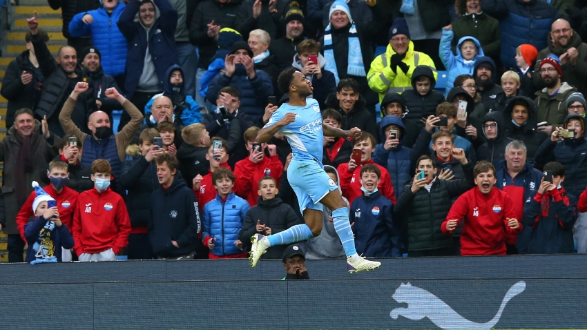 Manchester City 1-0 Wolves: Sterling fires Citizens to victory ​after costly Jimenez red card