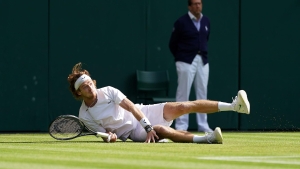 Andrey Rublev hits ‘one of Wimbledon’s great shots’ in epic Centre Court win