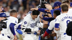 MLB: Ohtani hits walk-off grand slam for 40th homer as Dodgers defeat Rays