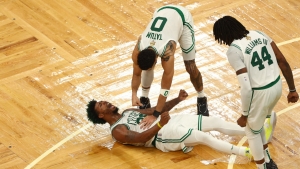 NBA Finals: Jaylen Brown&#039;s hot start ignites Celtics&#039; home win in Game 3