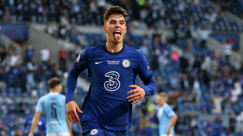 Havertz becomes first player to open Champions League account in a final since 2013