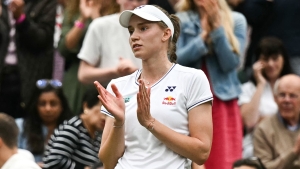 Wimbledon: Rybakina reaches quarter-finals as Kalinskaya retires