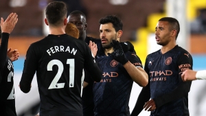 Fulham 0-3 Manchester City: Aguero ends drought as Cottagers are brought back down to Earth