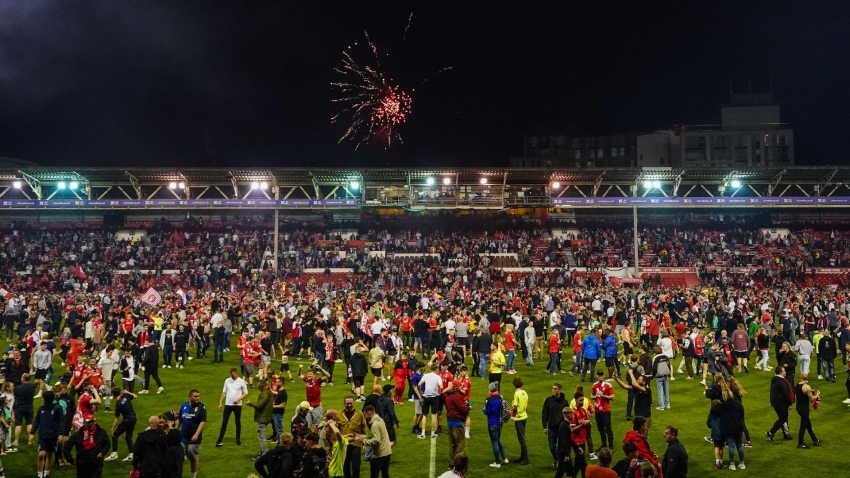 Forest fined over pitch invasion after 2022 play-off semi against Sheff Utd