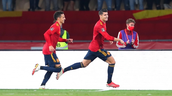 Spain 1-0 Sweden: Morata&#039;s winner secures place at 2022 World Cup in Qatar
