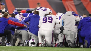 Buffalo Bills confirm Damar Hamlin suffered cardiac arrest during Monday&#039;s game