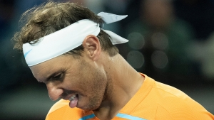 Australian Open: Nadal out for up to eight weeks after agonising hip blow