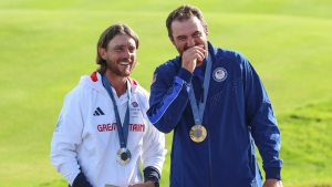 Fleetwood revels in Olympic silver despite disappointment after Scheffler rally