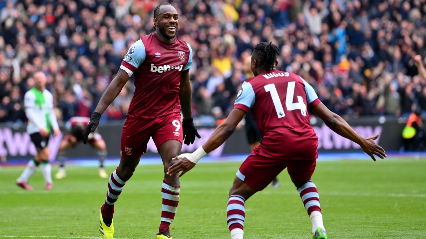 West Ham 2-2 Liverpool: Antonio header damages Reds' dwindling title chances