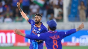 Pandya propels India to five-wicket victory against Pakistan in Asia Cup opener