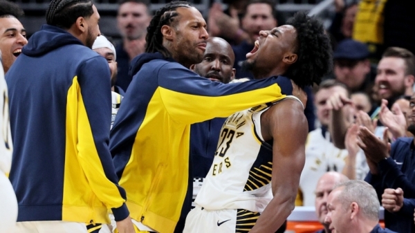 Haliburton hurt in Pacers&#039; win over Boston