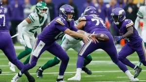 Vikings beat Jets in London to improve to 5-0