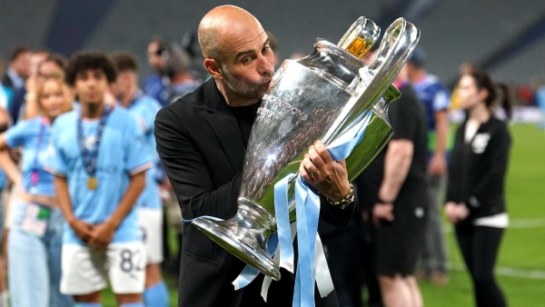 Pep Guardiola: Manchester City ‘part Of History’ After Winning ...