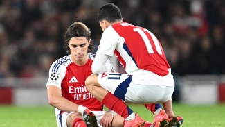 Calafiori injury a &#039;worry&#039; for Arteta ahead of Liverpool showdown