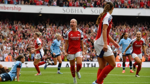 Arsenal 2-2 Man City: Miedema scores but Mead has final say