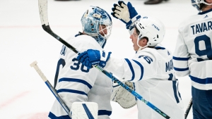 Reigning Hart Memorial Trophy winner Matthews hails &#039;special&#039; performance from Leafs goaltender