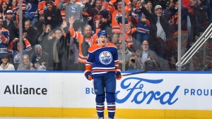 NHL: Hyman scores 3 as fast-starting Oilers rout Hurricanes