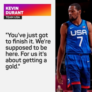 Tokyo Olympics: Durant &amp; USA in &#039;good spot&#039; after critical second-quarter run against Spain