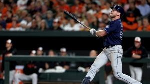 MLB: Raley&#039;s homer snaps tie as Rays edge Orioles to close AL East gap to 1 game