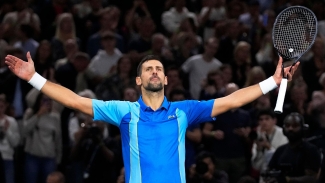 Novak Djokovic overcomes booing crowd to beat Holger Rune at Paris Masters