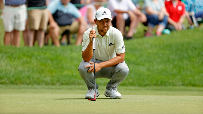 Xander Schauffele leads by five strokes after second round of Travelers Championship