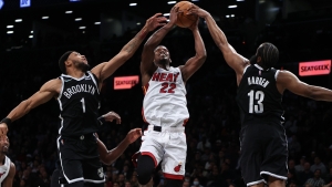 Nets slip to third defeat as Butler stars for Heat, LeBron-less Lakers downed by OKC